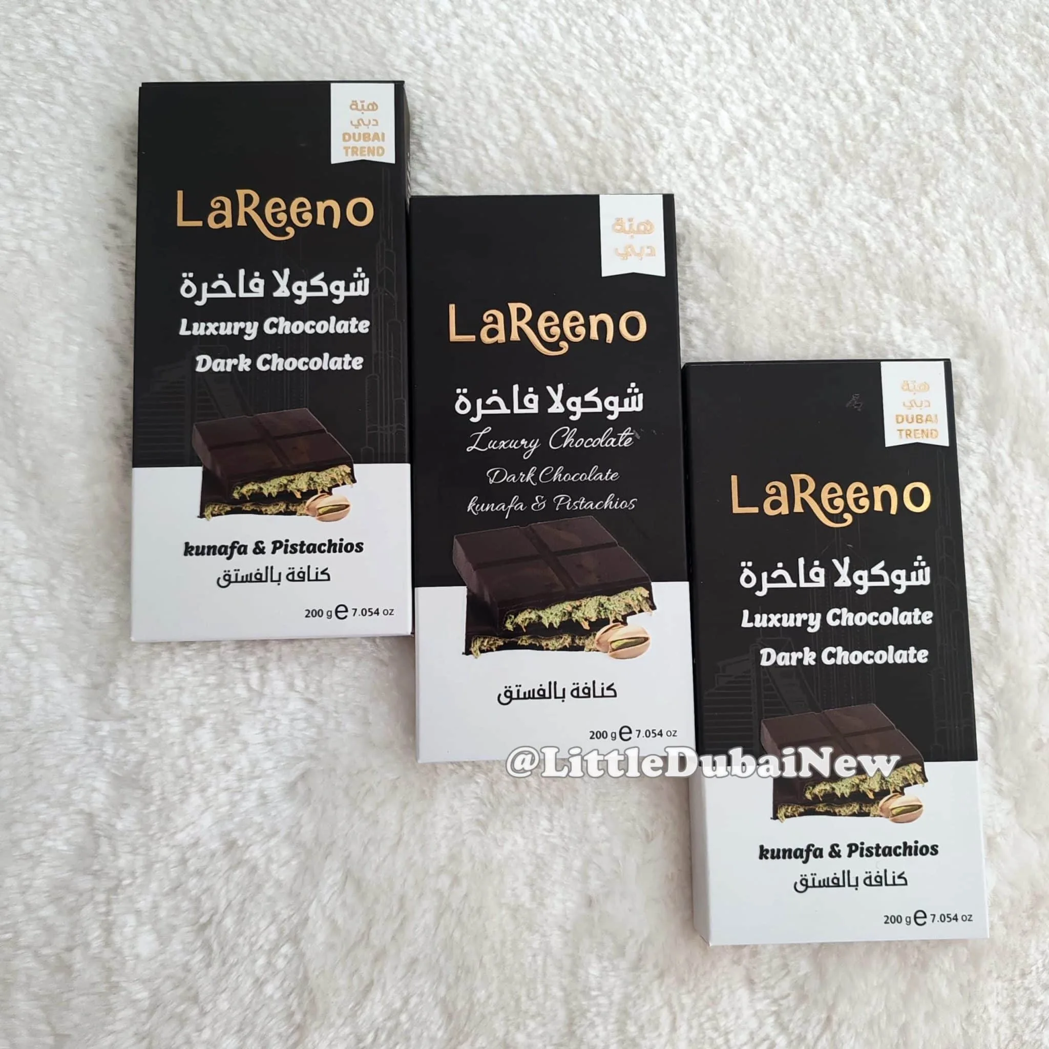 Pistachio Kunafa Chocolate, Coklat Viral Dubai
