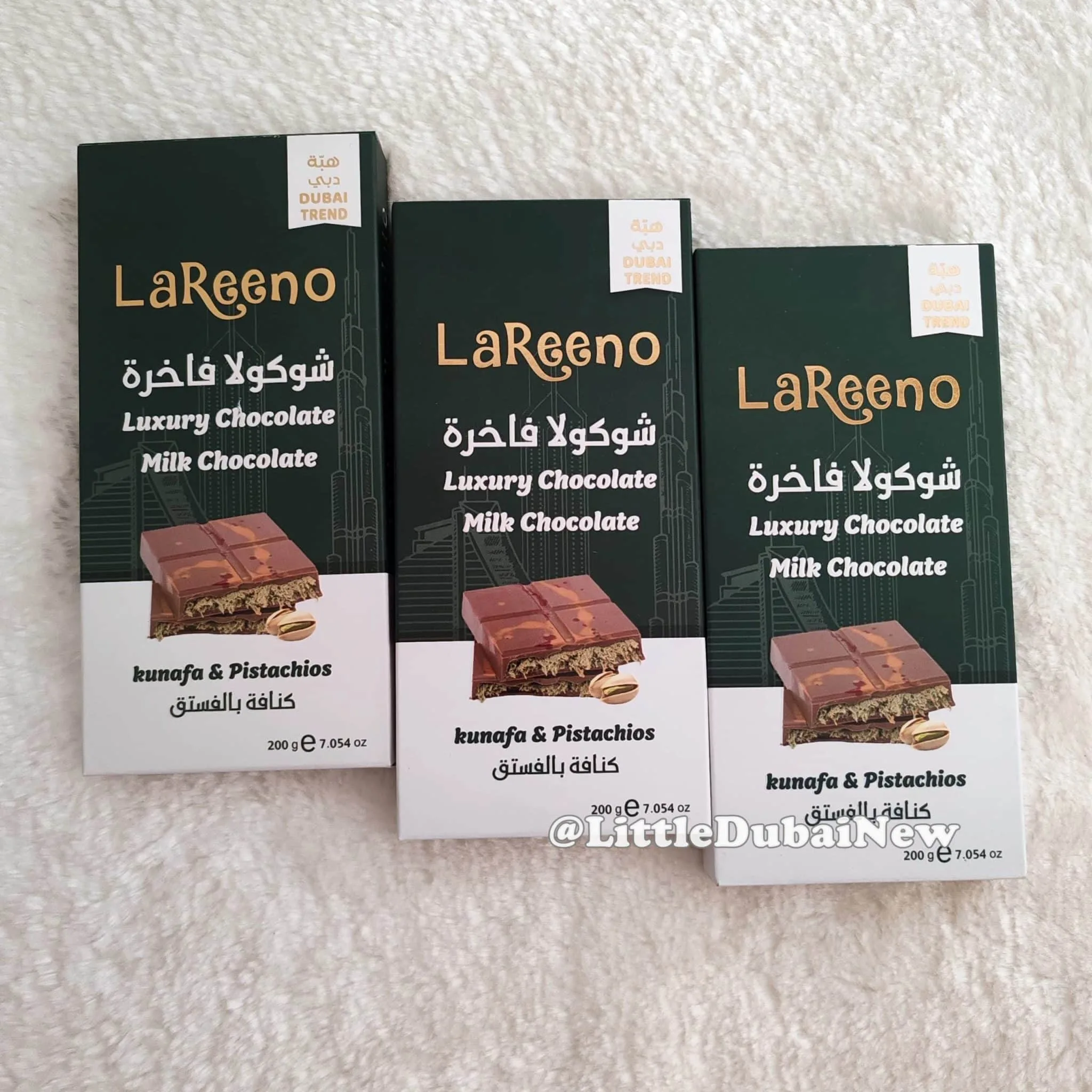 Pistachio Kunafa Chocolate, Coklat Viral Dubai