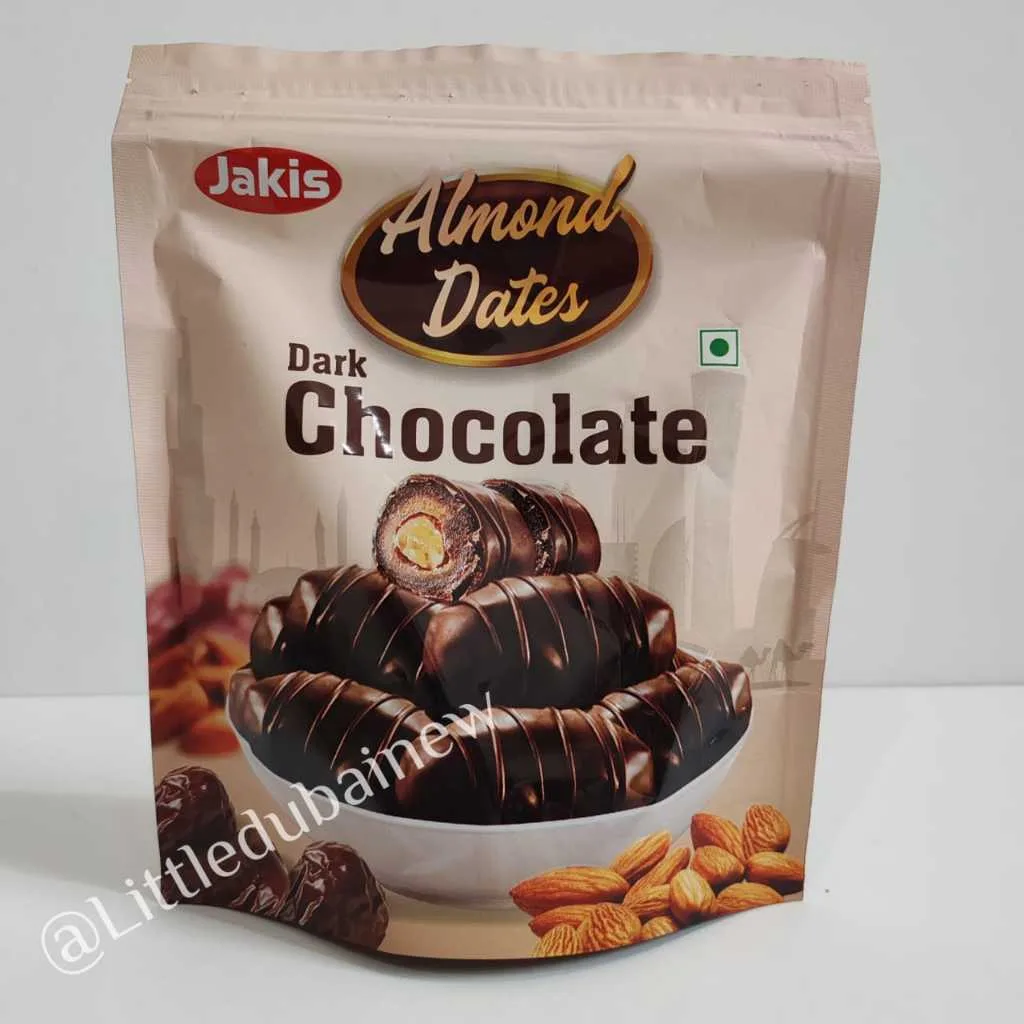 JAKIS chocolate Almond dates, Coklat Arab