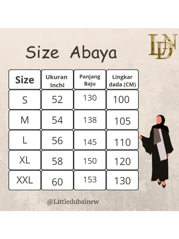Abaya Balqis Model Umbrella