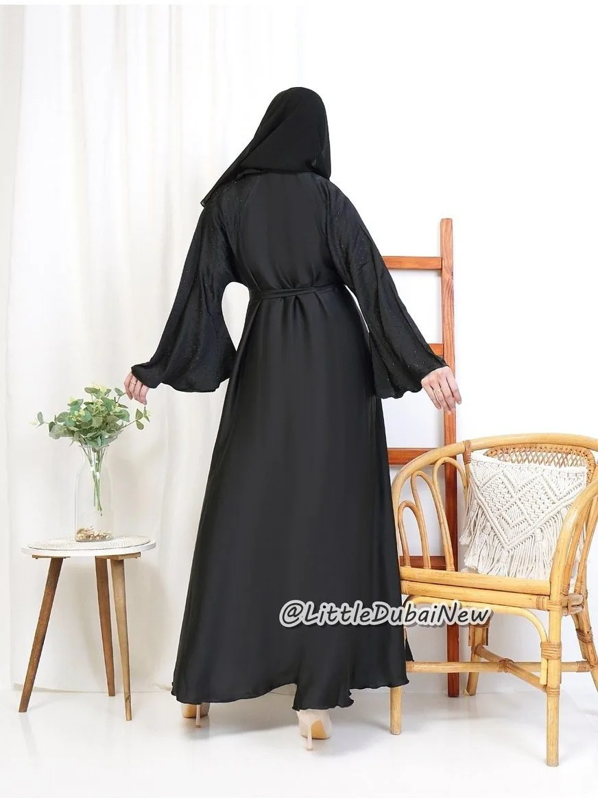 Abaya Khanza zipper umbrella