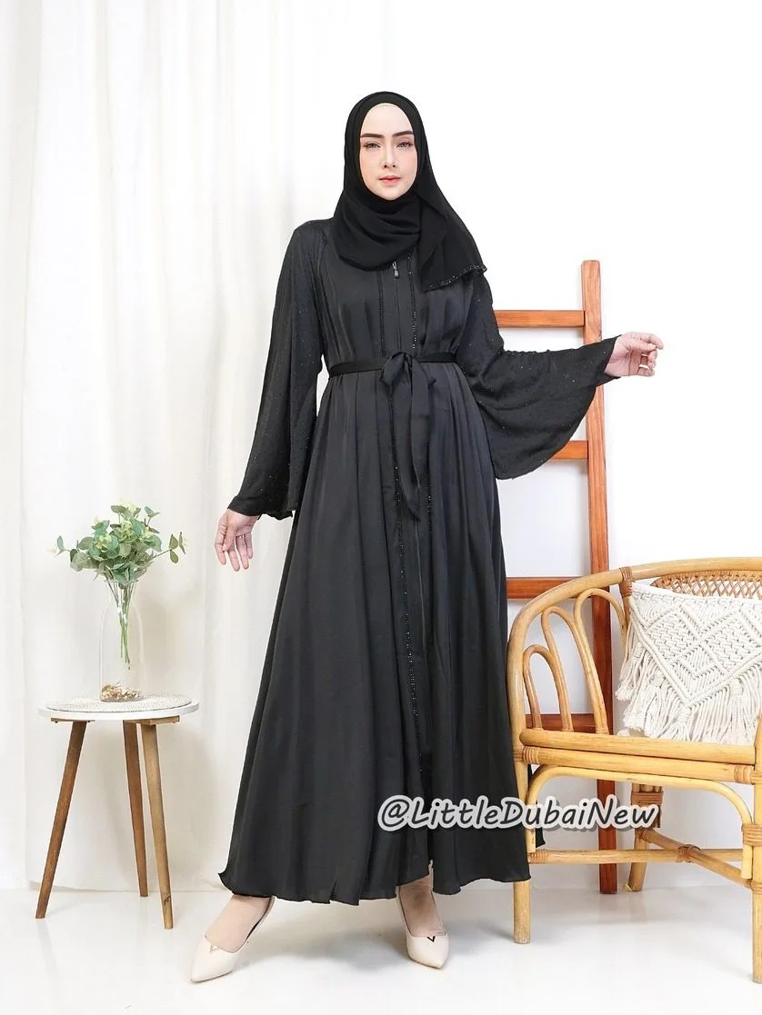 Abaya Khanza zipper umbrella