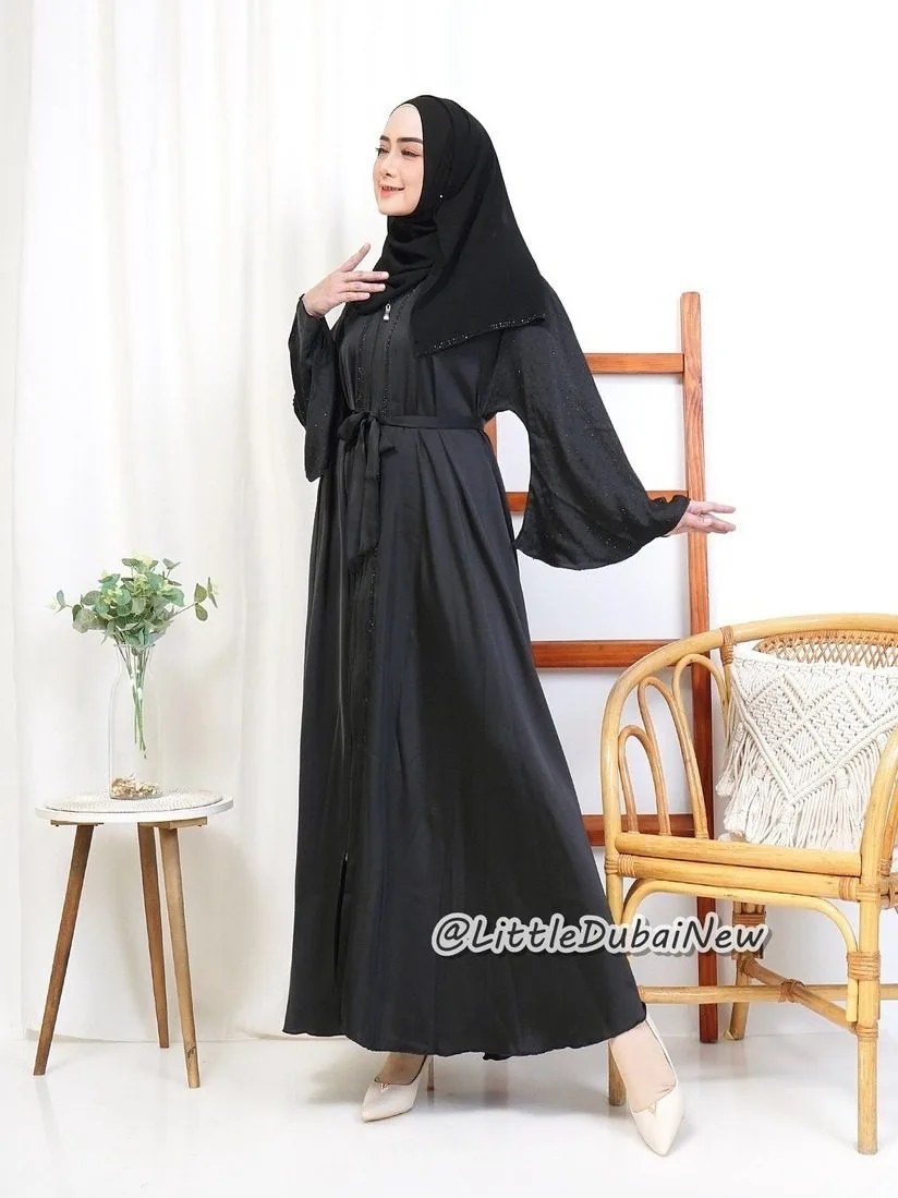 Abaya Khanza zipper umbrella