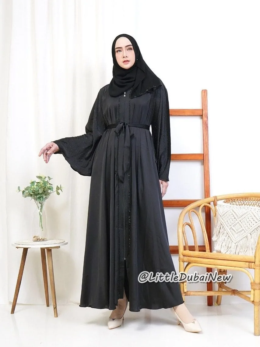 Abaya Khanza zipper umbrella