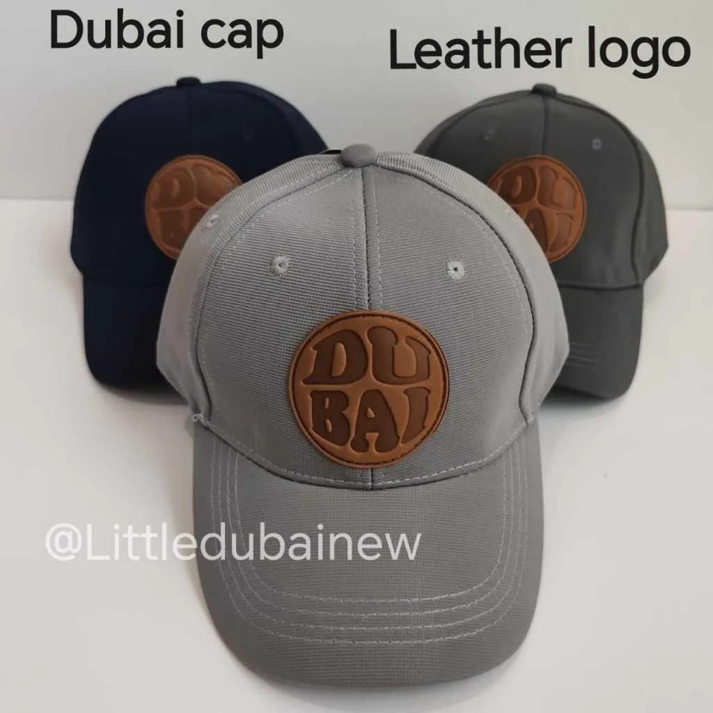 Topi Dubai Dengan Logo Tulisan, Dubai Cap