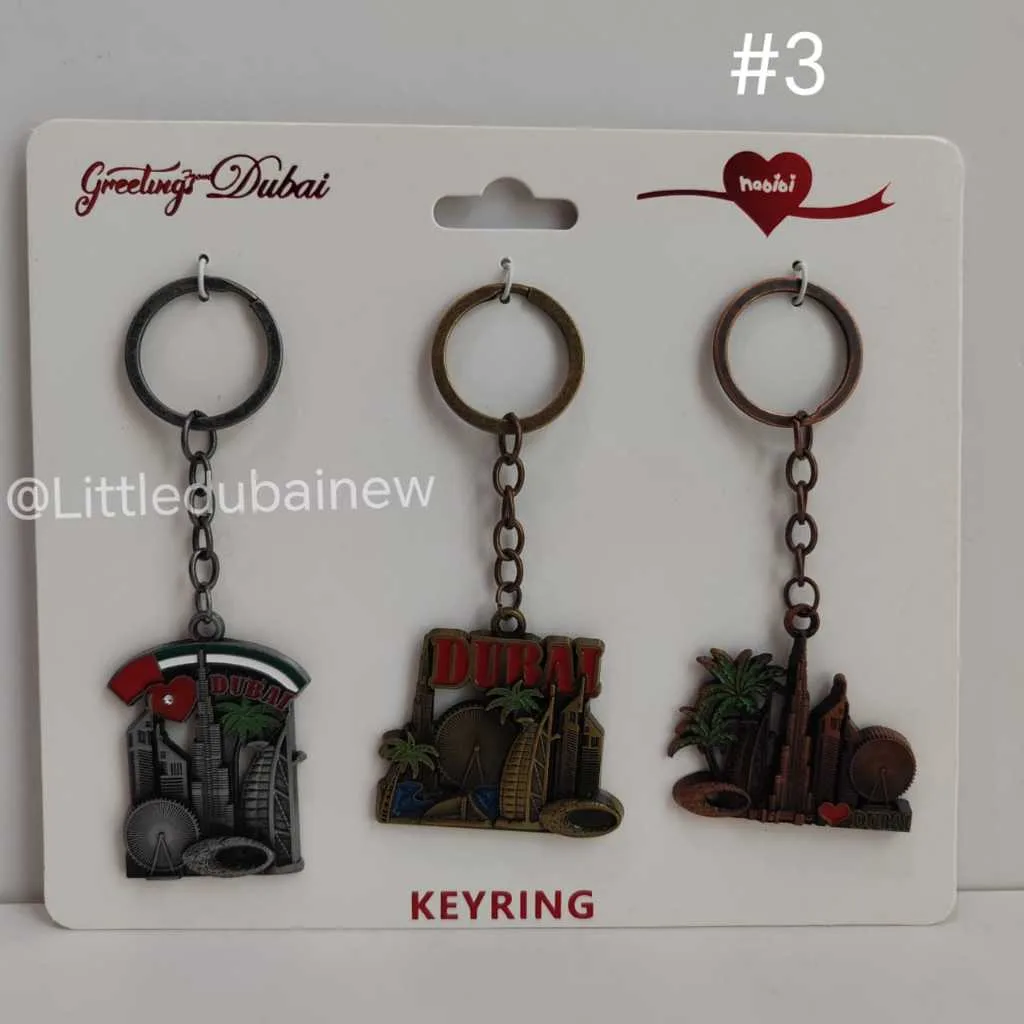 Gantungan Kunci Dubai isi 3