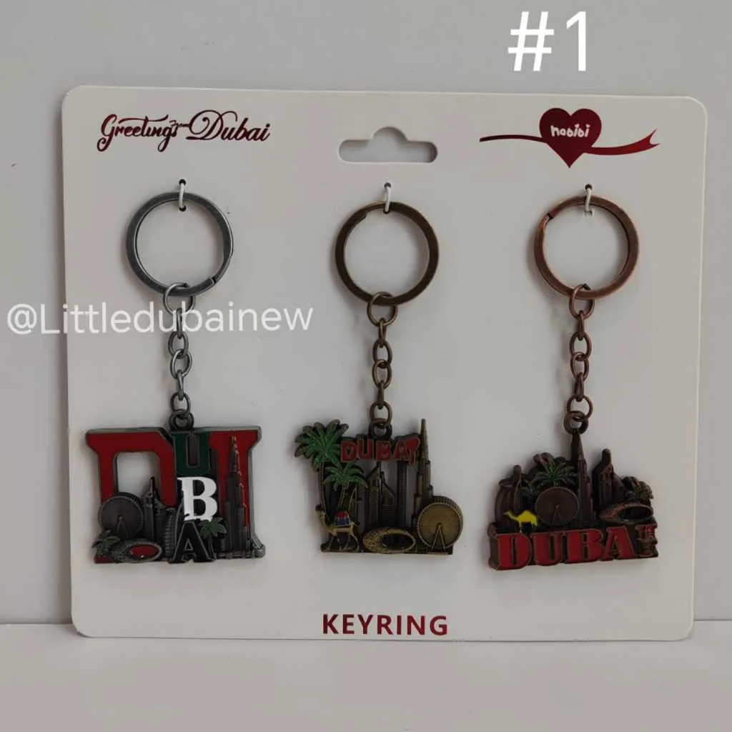 Gantungan Kunci Dubai isi 3