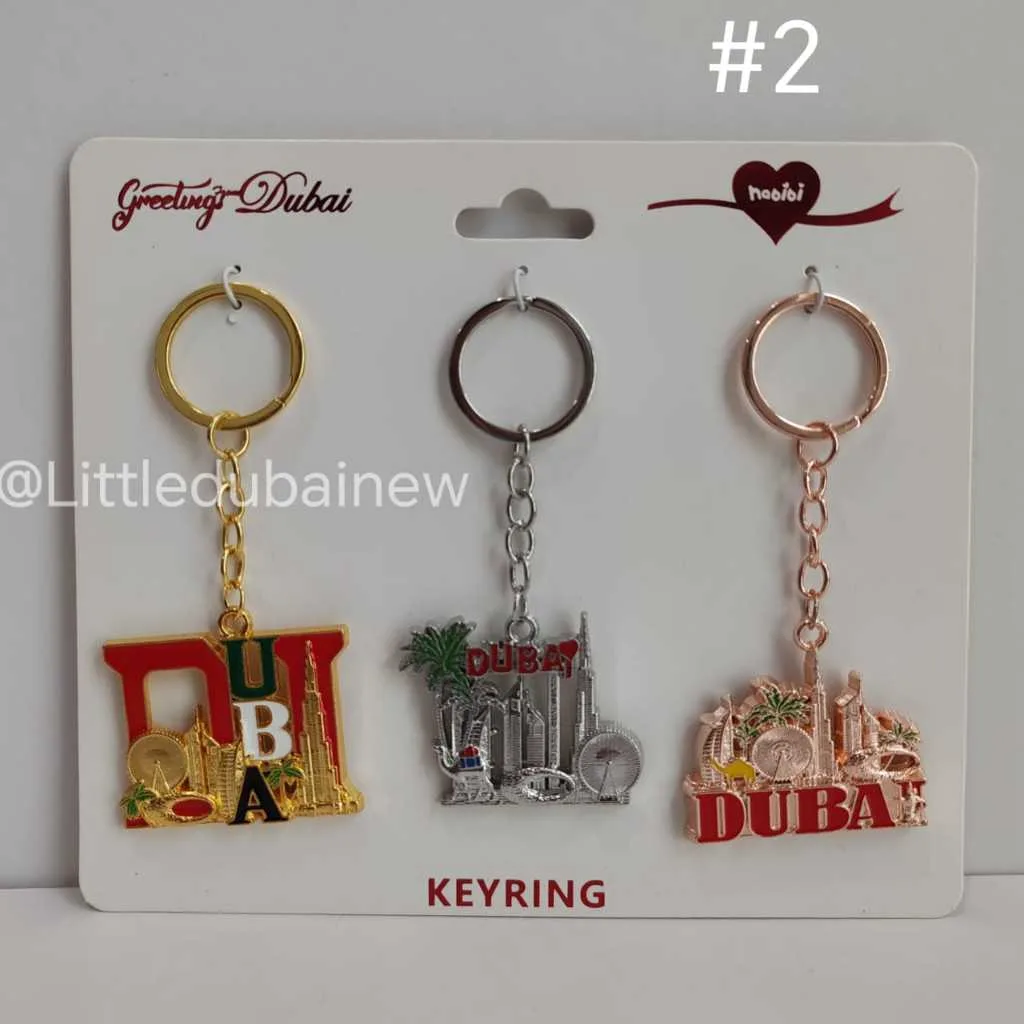 Gantungan Kunci Dubai isi 3