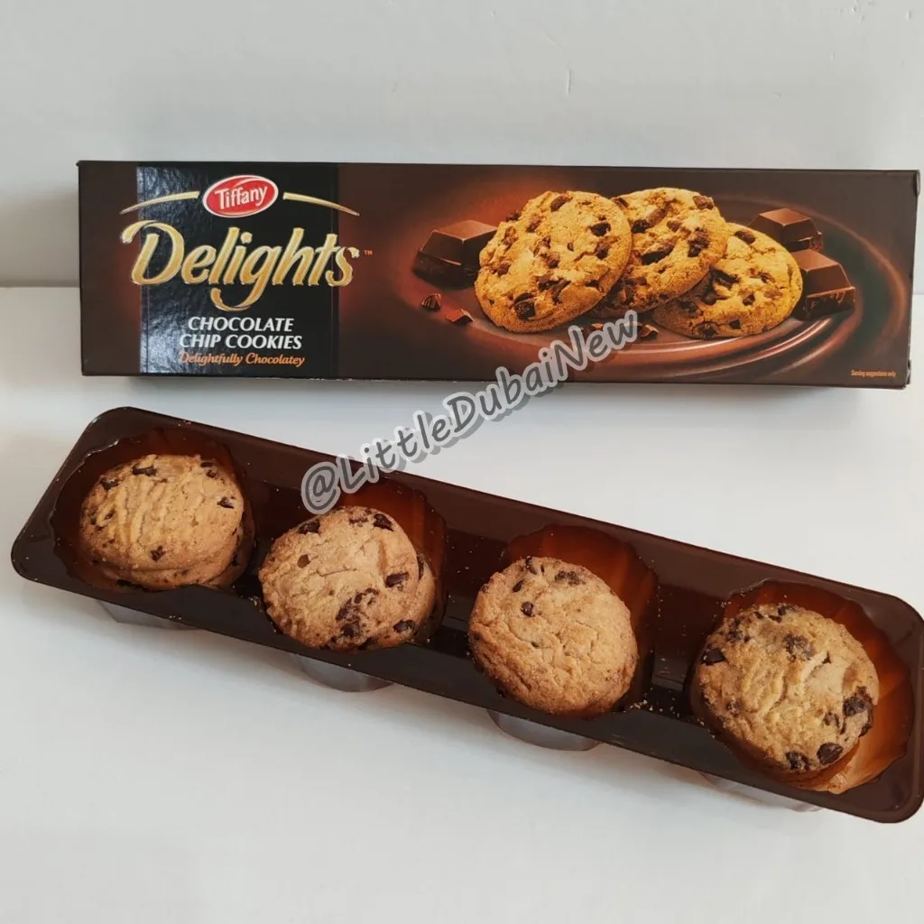Tiffany Delights chocolate chip cookies
