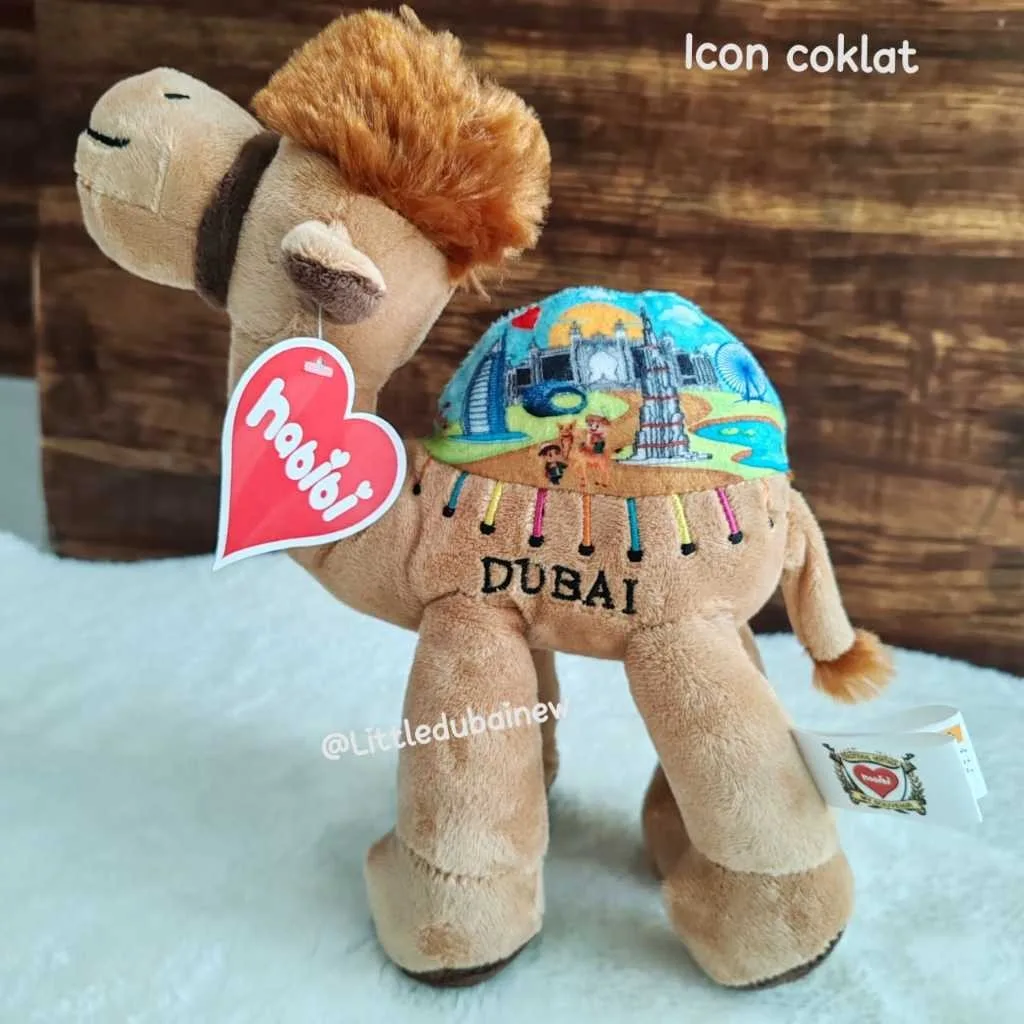 Boneka Unta Khas Motif Dubai