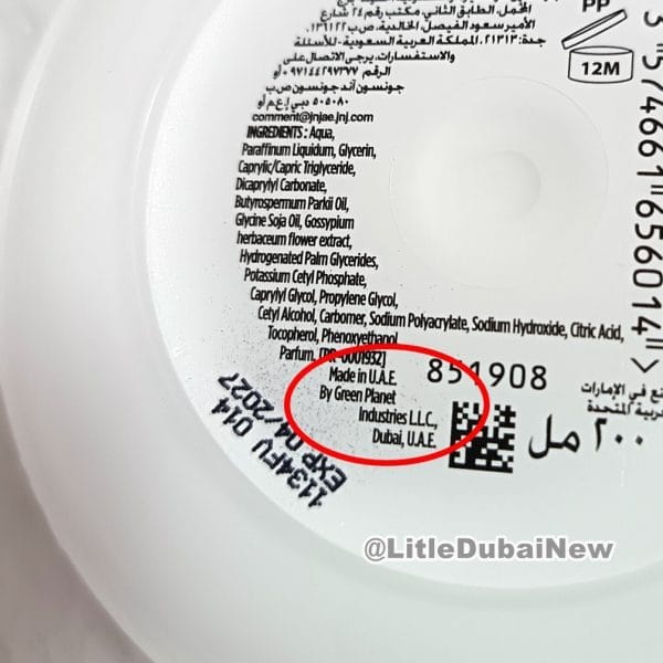 Johnson's Arab Original 24 hours Moisture 200ml [New Look]