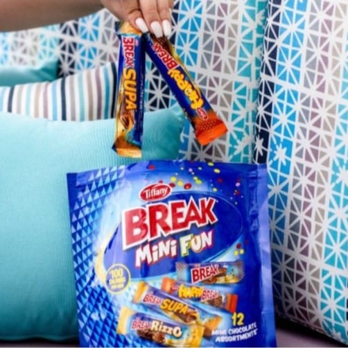 Tiffany Break Mini Fun Chocolate isi 12pcs dan 22pcs