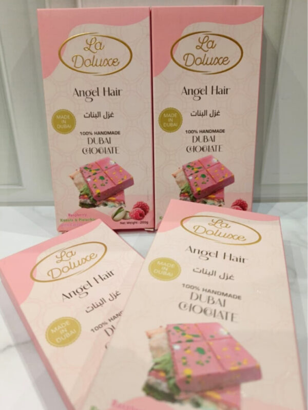 Dubai Coklat Kunafa + Cotton Candy - Asli Dubai