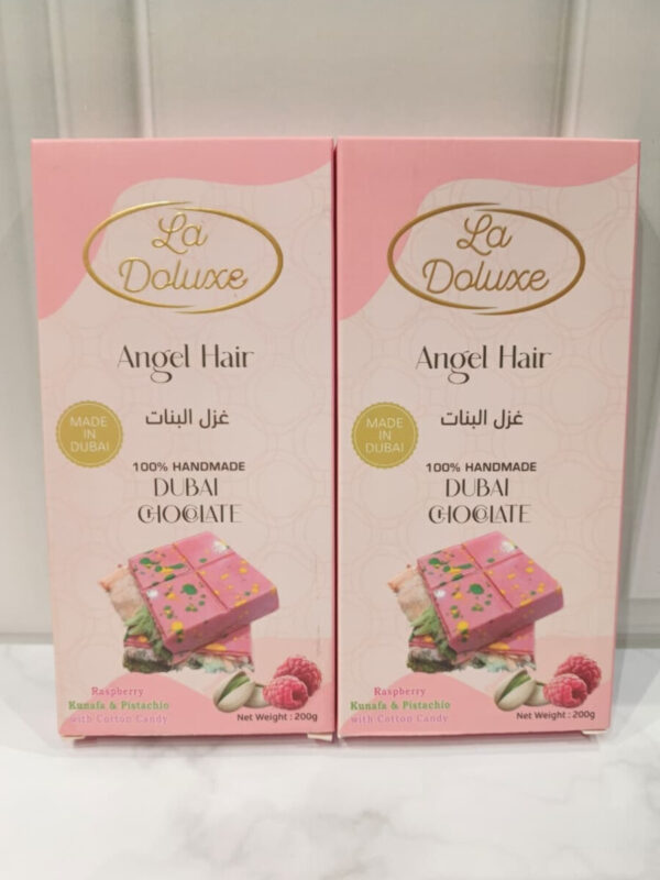 Dubai Coklat Kunafa + Cotton Candy - Asli Dubai